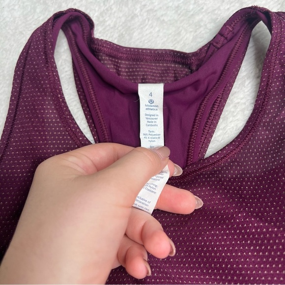 Lululemon Pushing Limits Tank - Picture 7 of 7